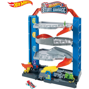 Hot Wheels City Stunt Garage Play Set