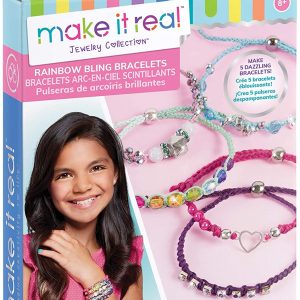 Make It Real Rainbow Bling Bracelets