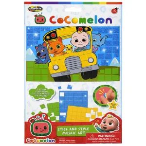 Cocomelon Stick and Style Mosaic Art Pad