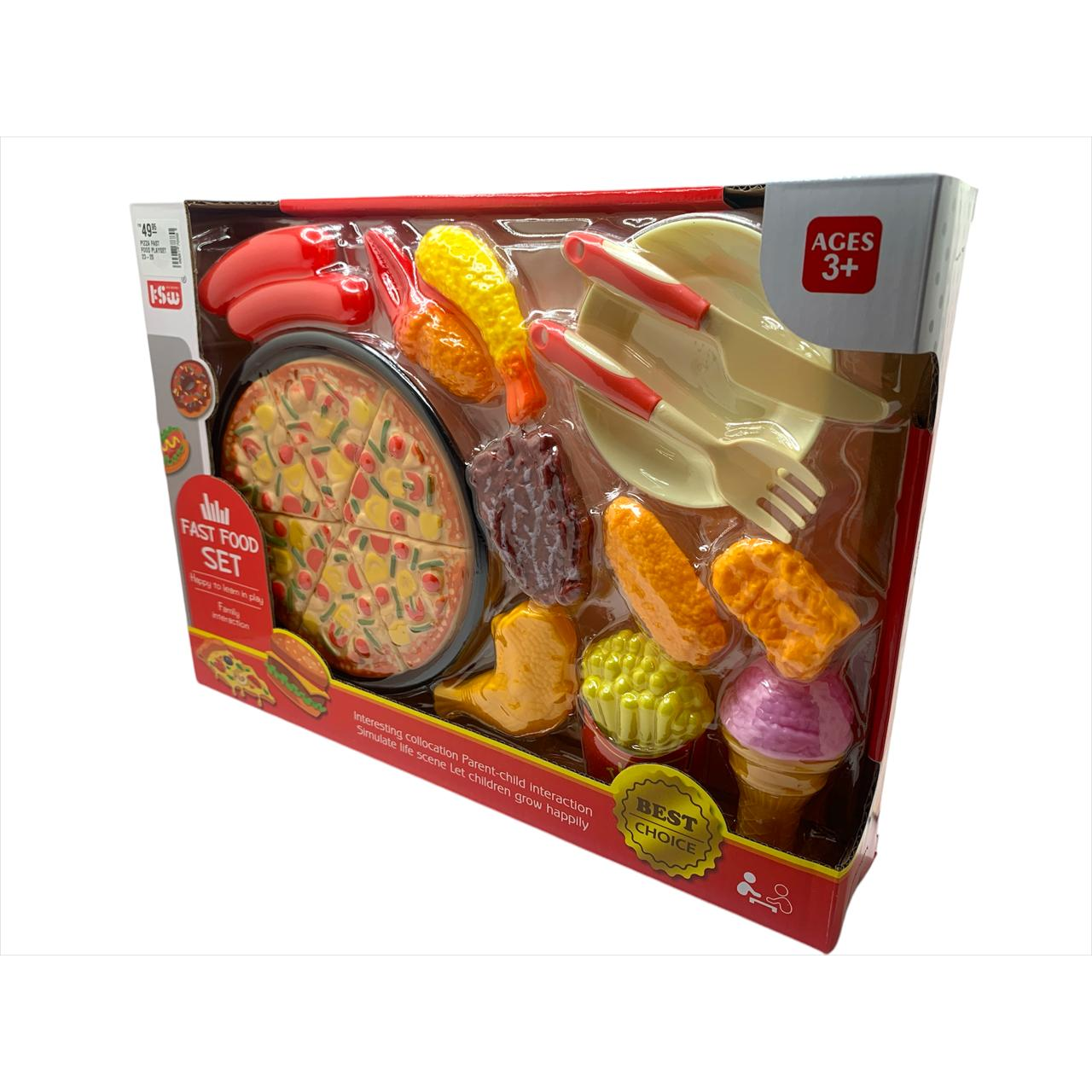 Pizza Fast Food Playset - Image 2