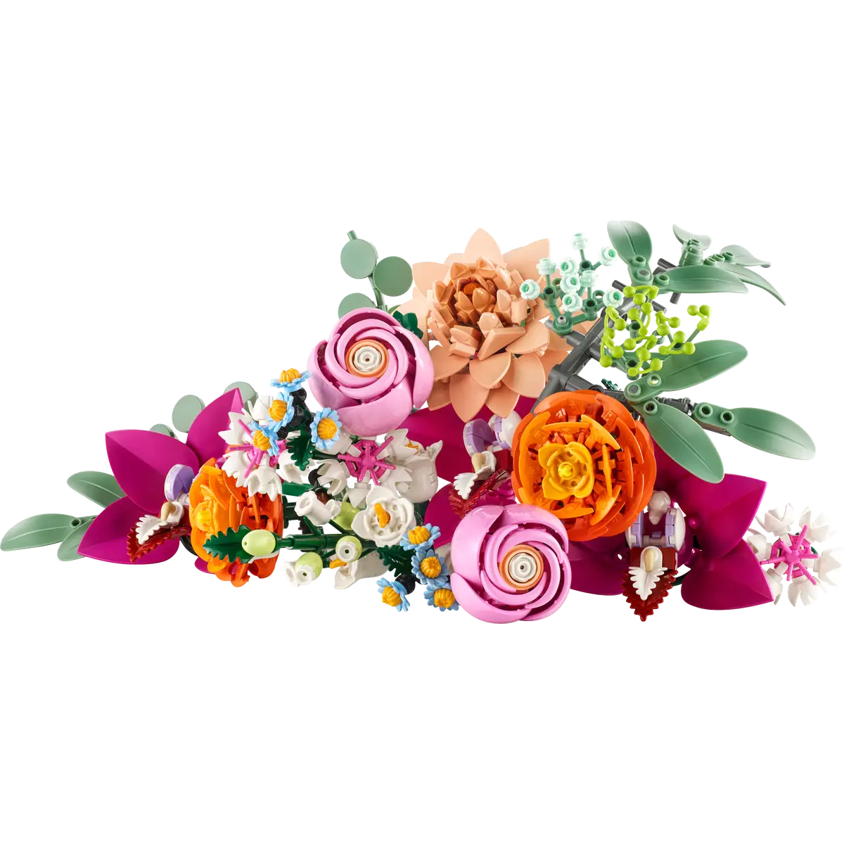 LEGO Botanicals Pretty Pink Flower Bouquet - Image 2