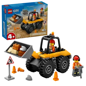 LEGO City Yellow Construction Wheel Loader