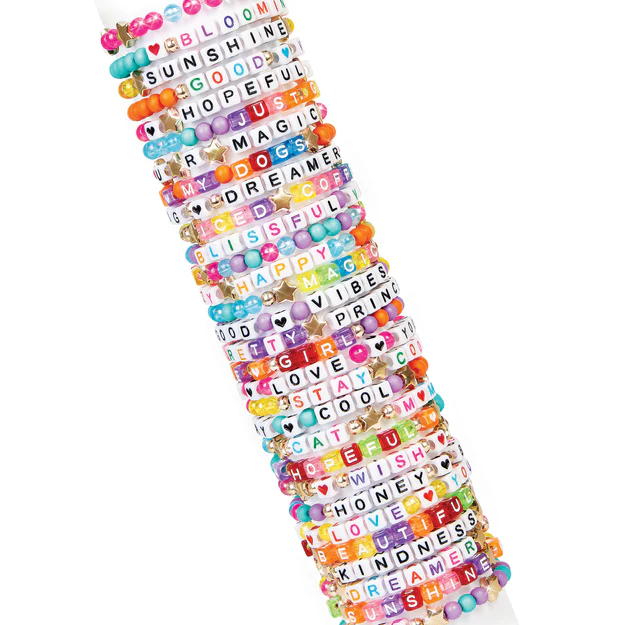 Make It Real Say Yes! Alphabet Bead Bracelet Set - Image 2