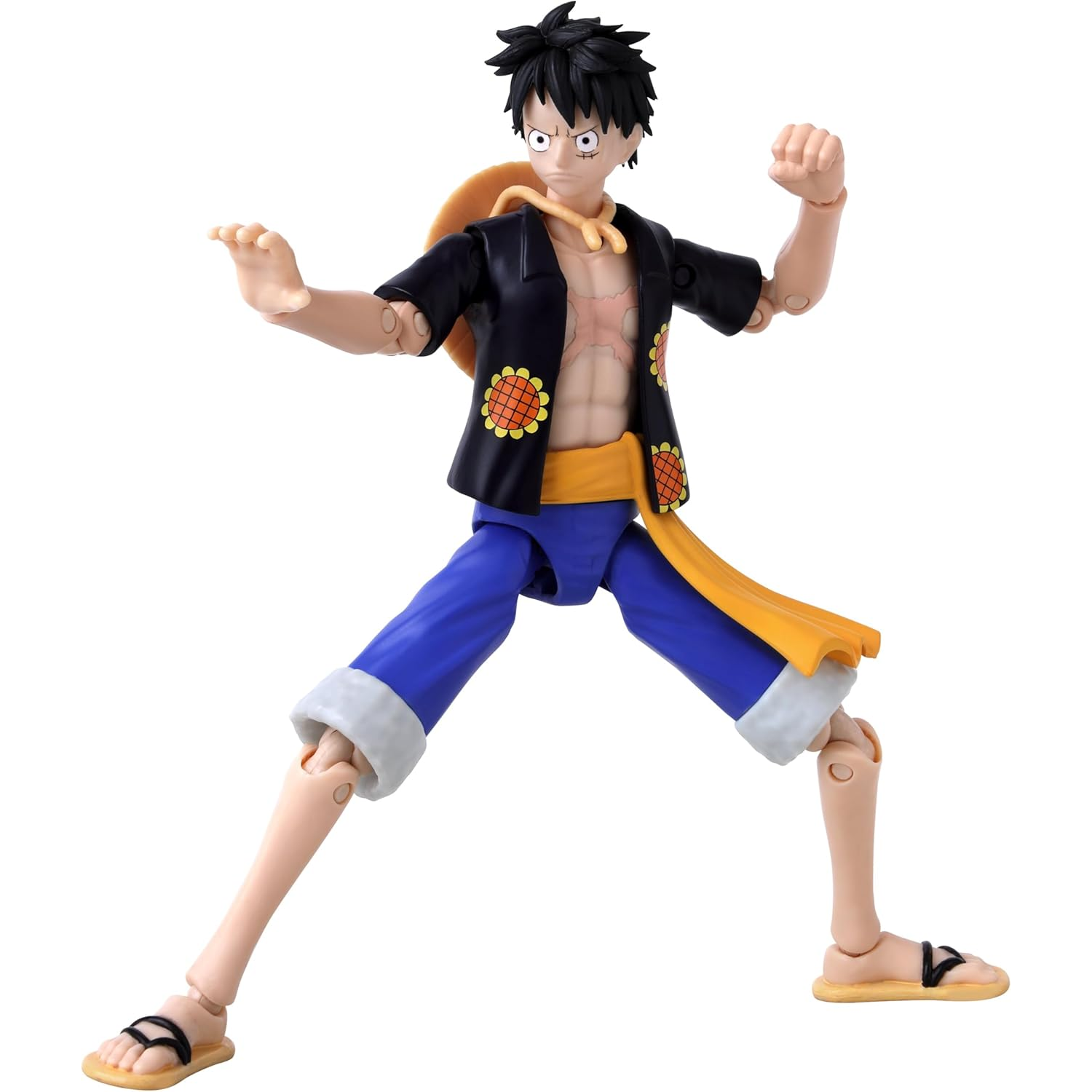 Anime Heroes Monkey D. Luffy Dressrosa 6.5" Figure - Image 4