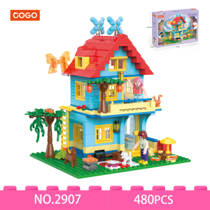 COGO The Cozy Summer Butterfly Cottage 480 Pieces