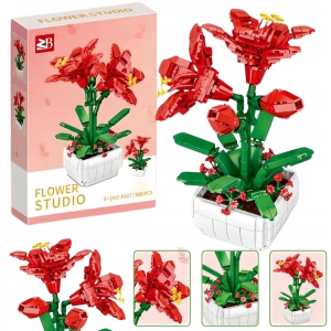 Barbados Lily Flower Building Blocks 565 Pieces