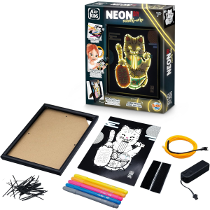 Buki DIY Neon Frame Maneki-Neko