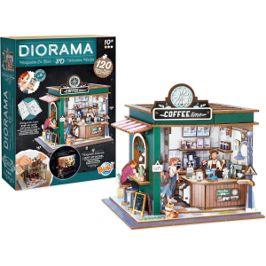 Buki Wooden Cafe Diorama