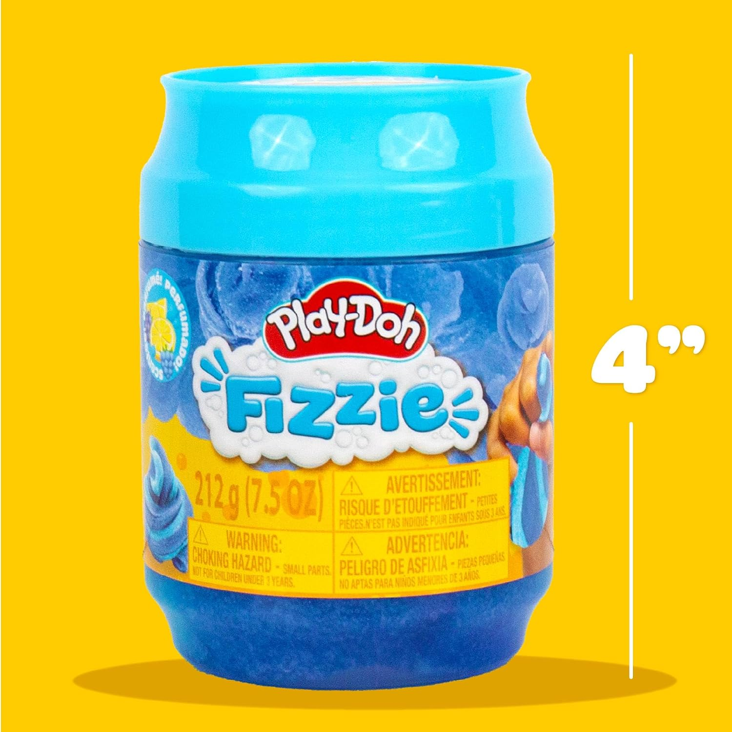 Play-Doh Two-Toned Blue Raspberry Lemonade Fizzie - Image 3