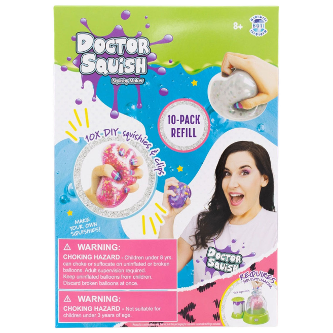 Doctor Squish Squishy Maker 10-Pack Refill