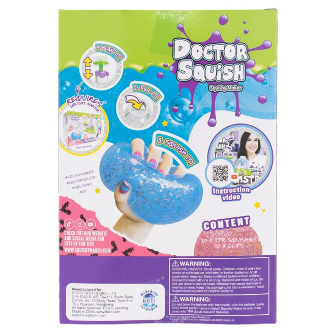 Doctor Squish Squishy Maker 10-Pack Refill - Image 2