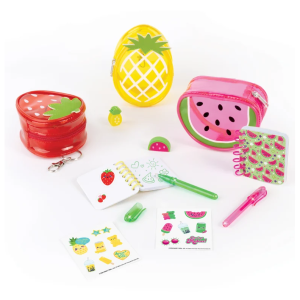 Make It Real Fruit Stand Mini Bag and Stationery Set Assortment