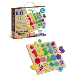 Colourful Maths Stack and Sort Board