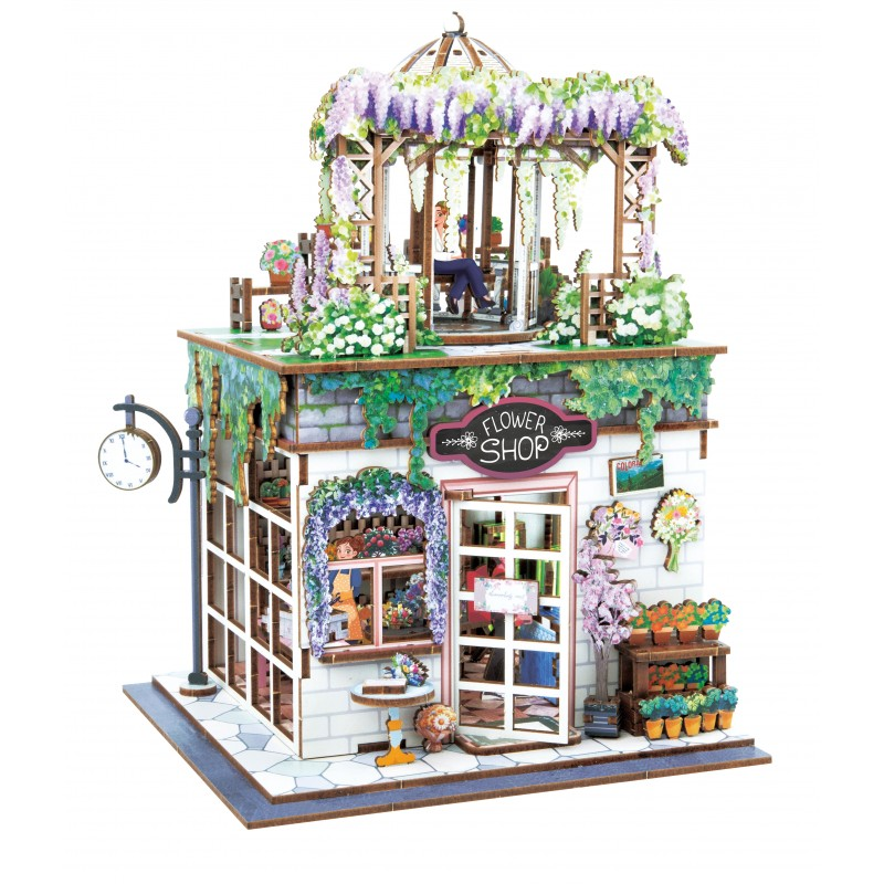 Buki Wooden Florist’s Diorama - Image 2