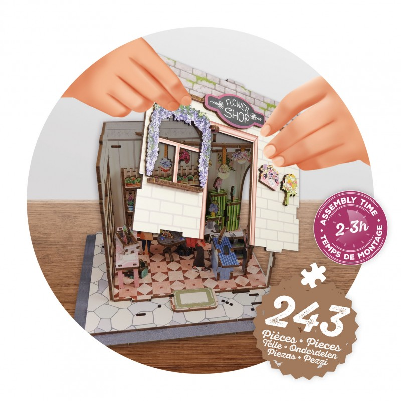 Buki Wooden Florist’s Diorama - Image 5