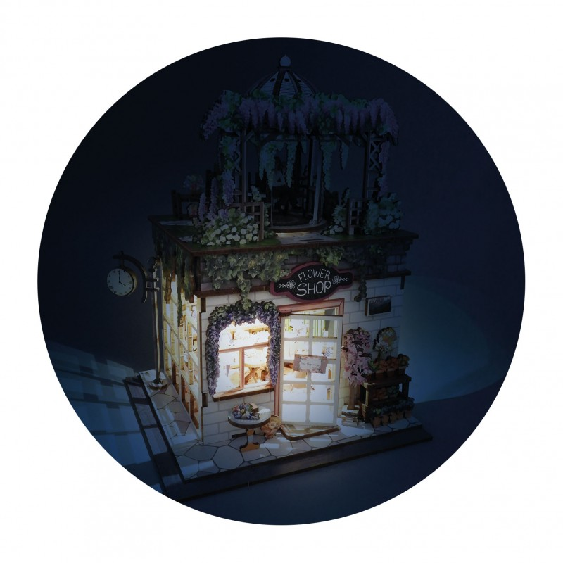 Buki Wooden Florist’s Diorama - Image 4
