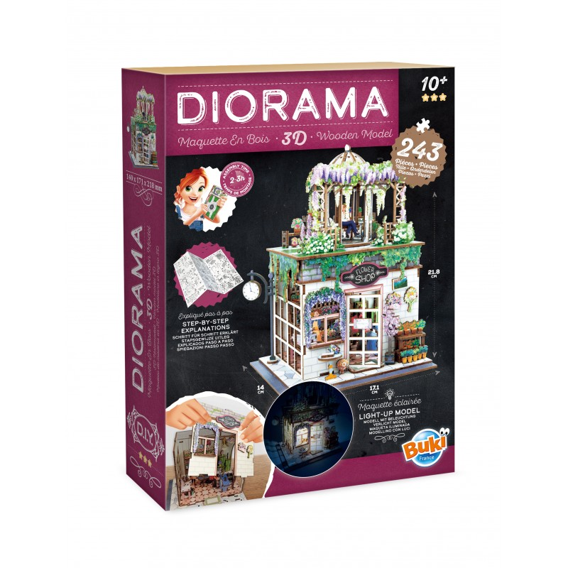 Buki Wooden Florist’s Diorama - Image 7