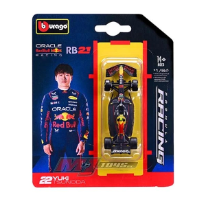 1:64 Oracle Red Bull RB21 #22 Tsunoda without Helmet