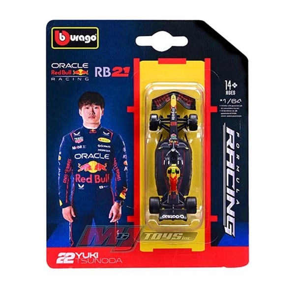 1:64 Oracle Red Bull RB21 #22 Tsunoda without Helmet