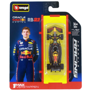 1:64 Oracle Red Bull RB21 #1 Verstappen without Helmet