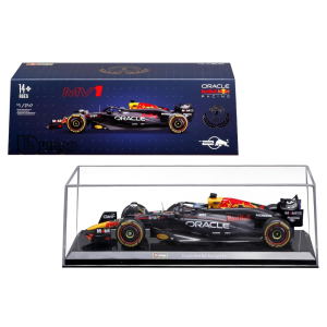 1:24 Bburago Formula 1 RB20 Oracle Red Bull Verstappen #1 in Acrylic Case