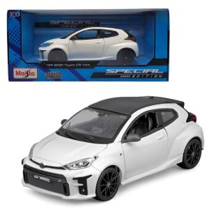 1:24 Maisto 2021 Toyota GR Yaris White