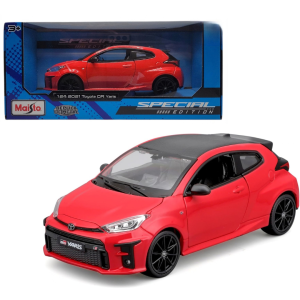 1:24 Maisto 2021 Toyota GR Yaris Red